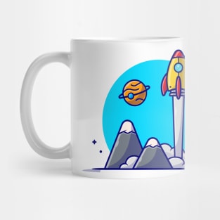 space rocket Mug